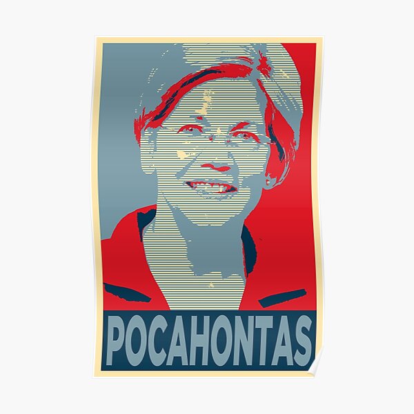 "pocahontas 2020" Poster by supportavet Redbubble