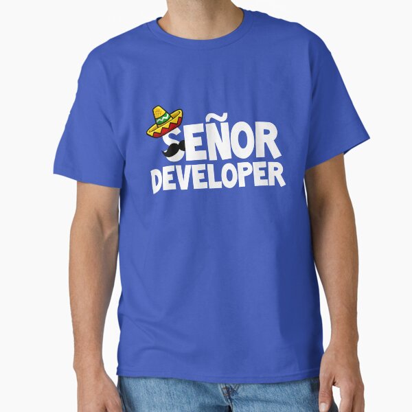 Item preview, Senior Developer designed and sold by ApparelFactory.