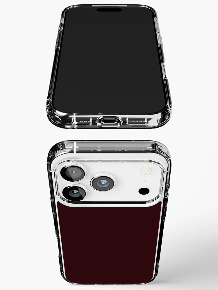 Thumbnail 3 of 5, iPhone Case, Solid Raisin designed and sold by rootzero.