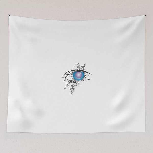 Item preview, Female eye over abstract shapes designed and sold by fbpDesigns.