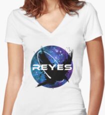 Rabe Reyes Shirt mit V-Ausschnitt