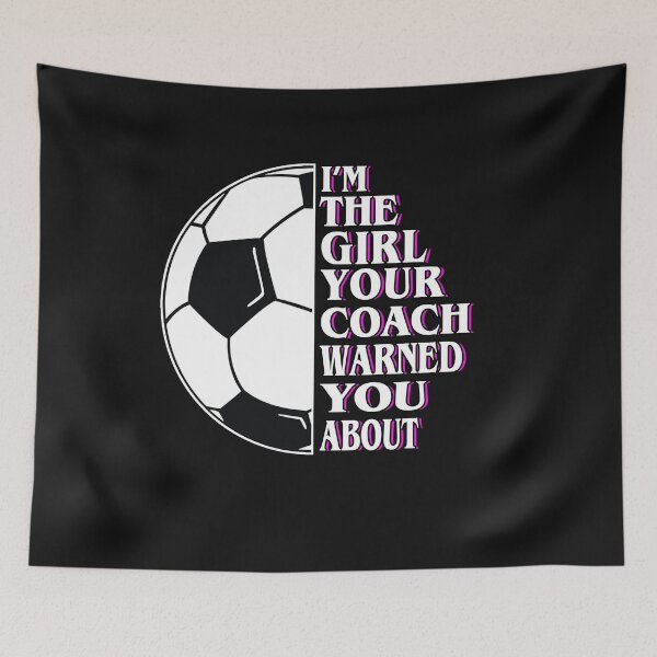 Item preview,  I'M THE GIRL YOUR COACH WARNED YOU ABOUT (pink design) designed and sold by theboujeebunny.