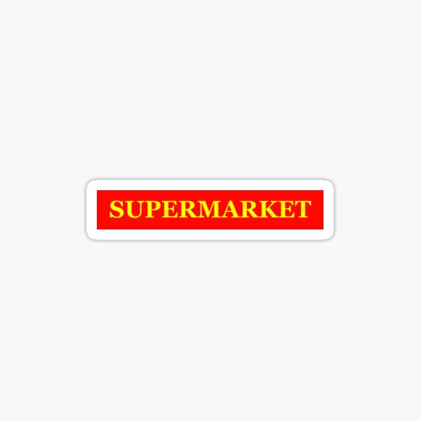 Supermarket Sticker- Logic Sticker