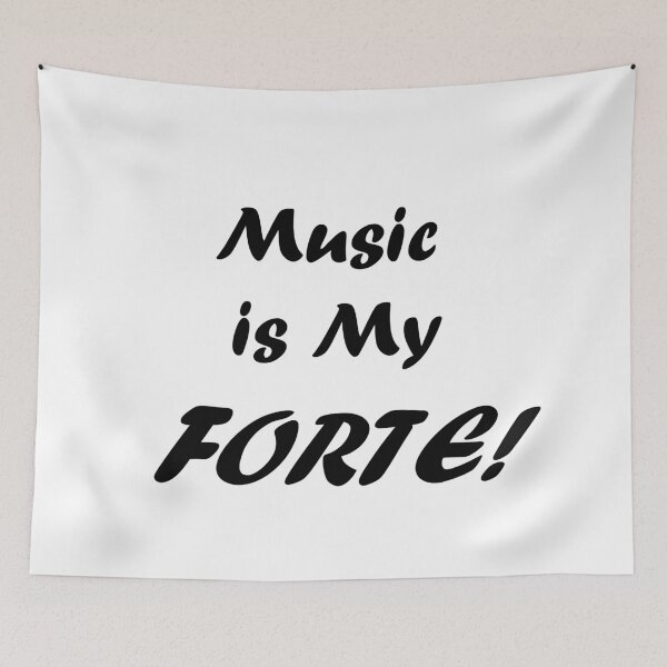 Item preview, Music is My FORTE!  designed and sold by 3Talents.
