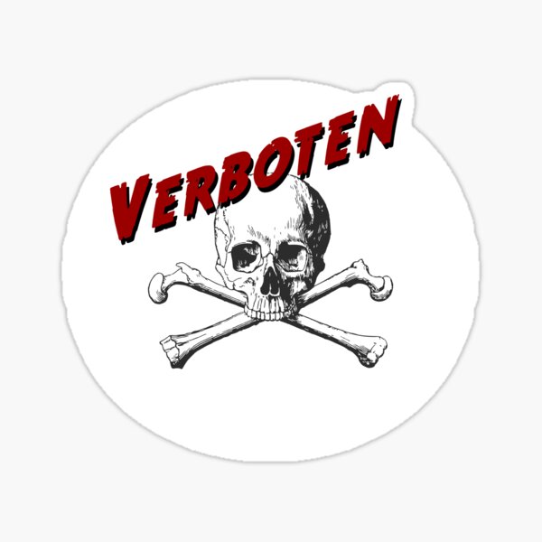 Artikel-Vorschau von Verboten Schädel, designt und verkauft von InterestingImag.
