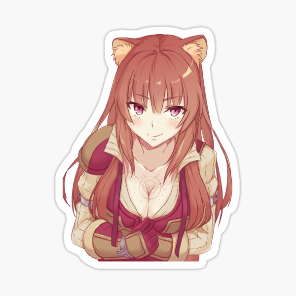 Raphtalia Adult Simple Design Sticker