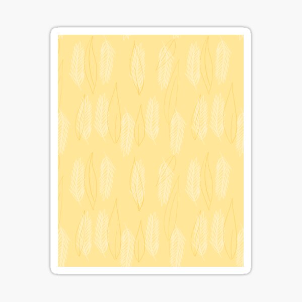 Vista previa del artículo con la obra «09 hojas amarillas», diseñado y vendido por MathisDesigns.