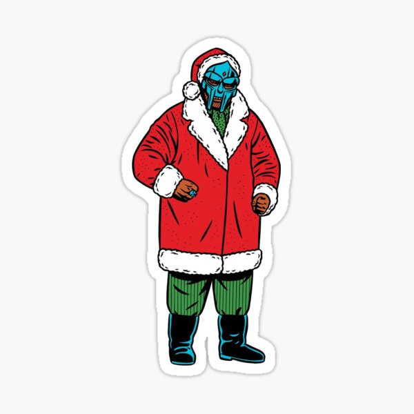 Santa Doom Sticker