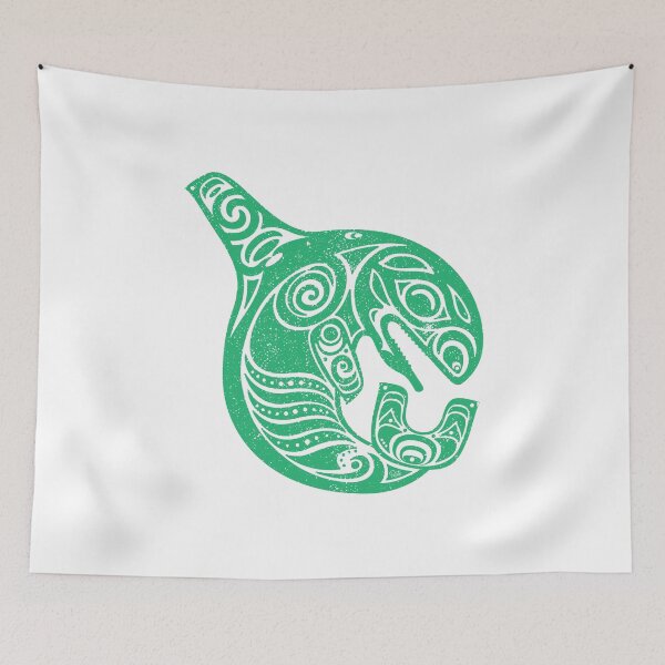 Item preview, Alaskan Art Killer Whale Sticker designed and sold by bryrude.
