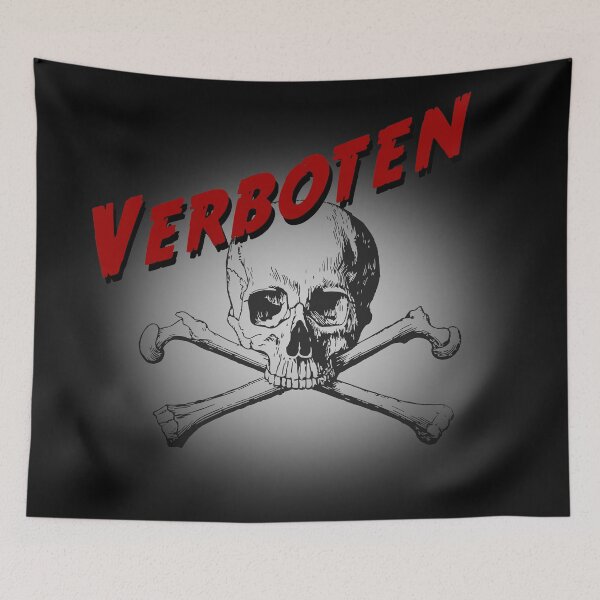 Item preview, Verboten Skull designed and sold by InterestingImag.