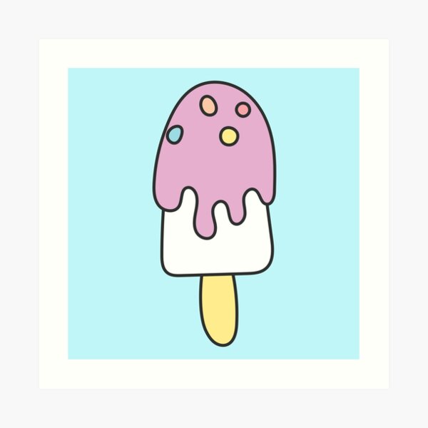 "paddle pop ice cream" Art Print by thetypographer | Redbubble