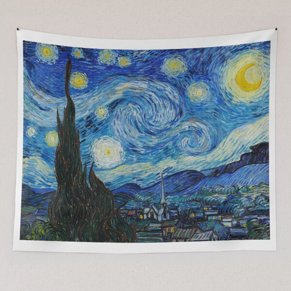 Item preview, The Starry Night designed and sold by reasonablemunki.