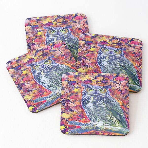 Item preview, The Great Horned Owl designed and sold by Sunleil.