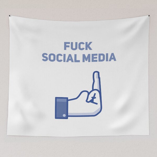 Item preview, Fuck Social Media  designed and sold by Joepseudo.