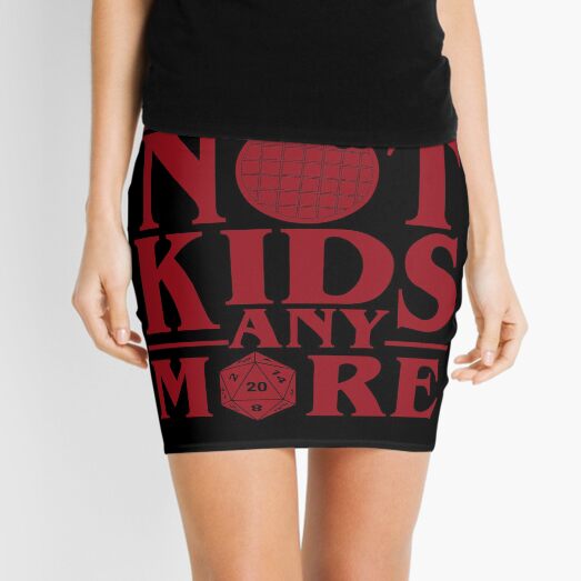 Item preview, STRANGER THINGS 3: WERE NOT KIDS ANYMORE RED designed and sold by FunGangStore.