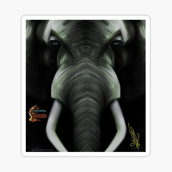 DTE - Tusks Sticker