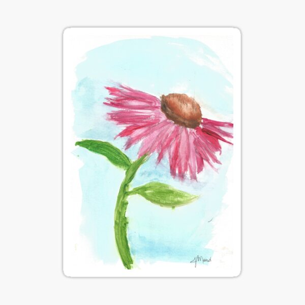 Echinacea Sticker