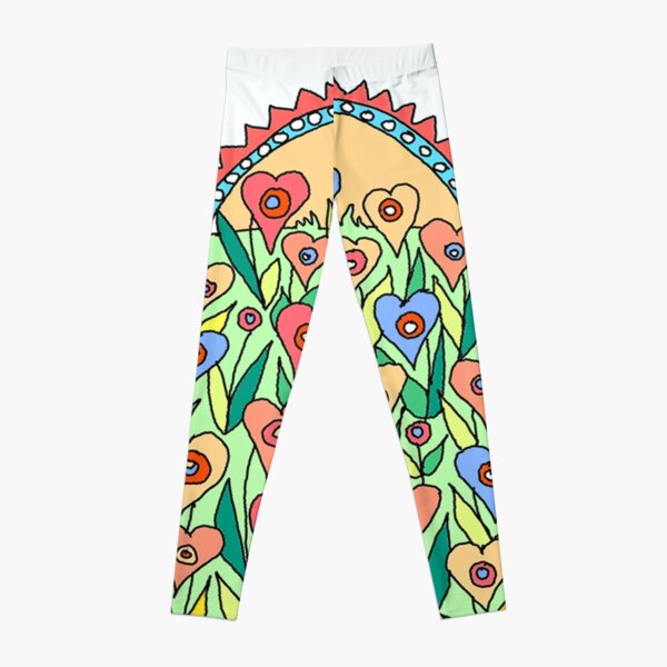 Meadow Flowers Sunrise Leggings