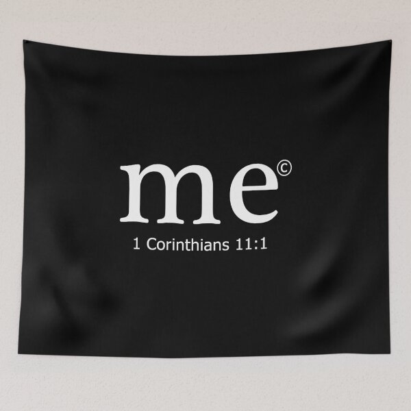 Item preview, Me And My Copyright - 1 Corinthians 11 1 designed and sold by 4wordsmovement.