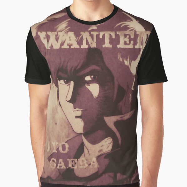 City Hunter - Wanted Ryo Saeba T-shirt graphique