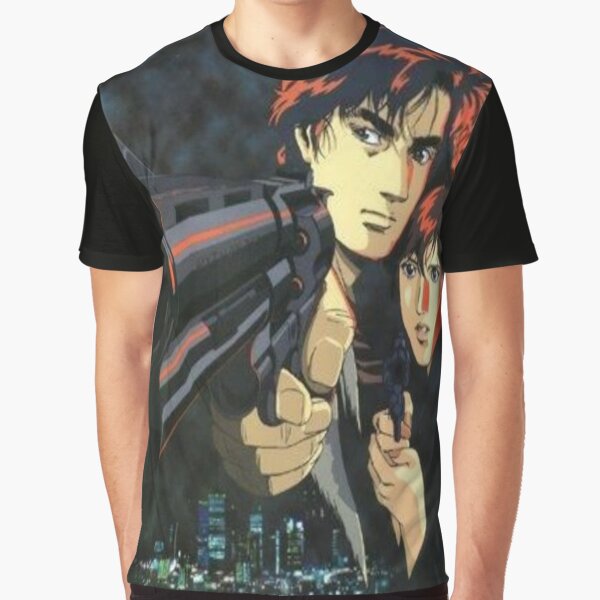 CIty Hunter - Ryo Saeba / Kaori T-shirt graphique