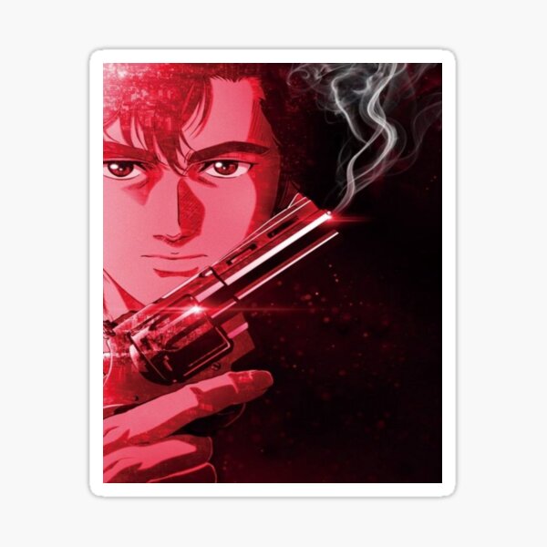 City Hunter - Ryo saeba Shinjuku Private Eyes Sticker