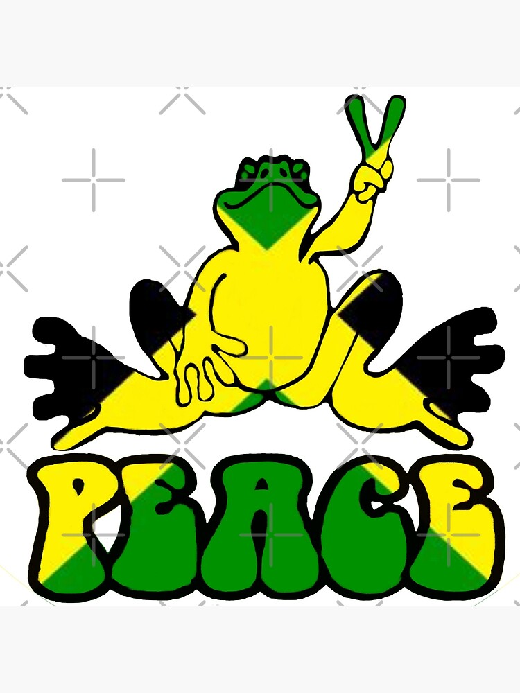 jamaican-peace-frog-poster-for-sale-by-natnat7w-redbubble