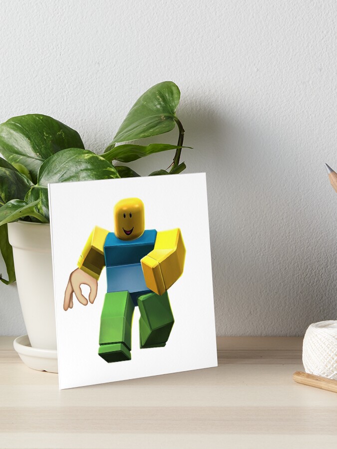 Roblox Ok Sign Art Board Print By Babyblurred Redbubble - roblox sign in yellow