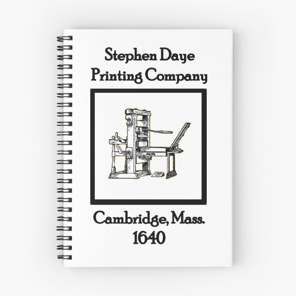 Item preview,  Stephen Daye Printing Company designed and sold by WritersSpot.