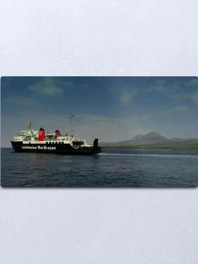 Alternate view of MV Isle of Arran Paps of Jura Metal Print