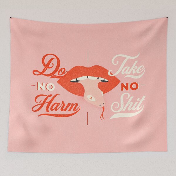 Item preview, Do no harm / Take no shit designed and sold by heatherlandis.