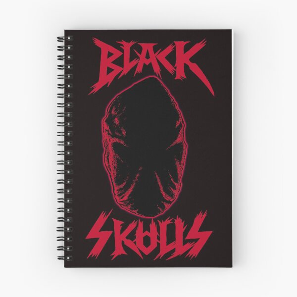 Item preview,  Black Skulls - Demon leader Biker - Mandy- Design for black or dark clothing designed and sold by serge-o-sketch.