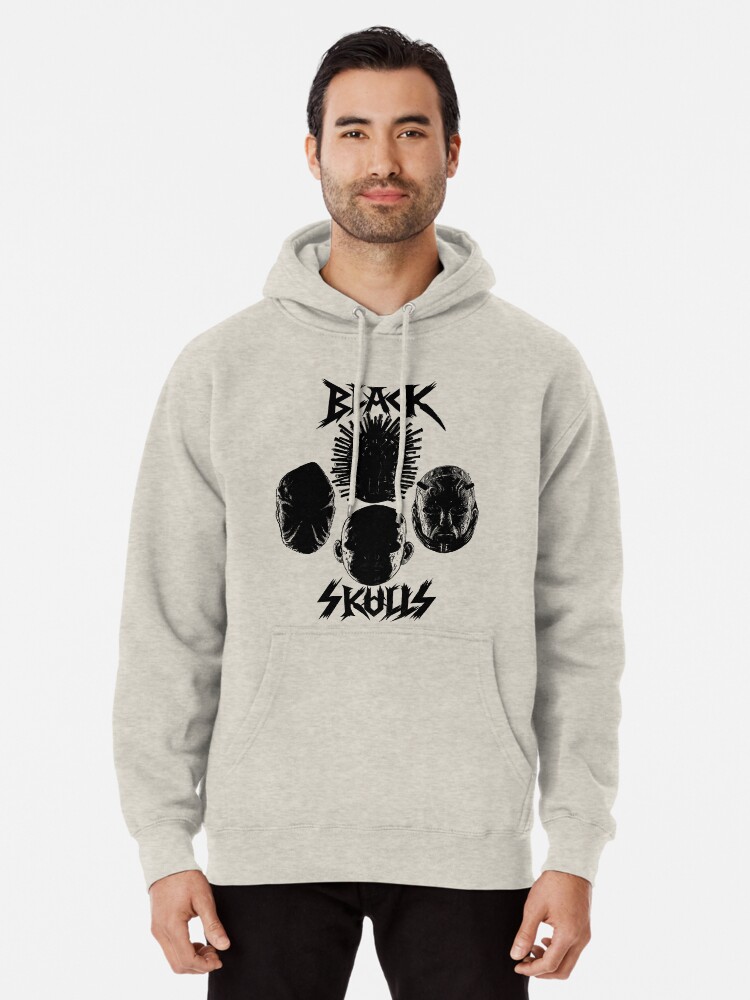 black serge hoodie