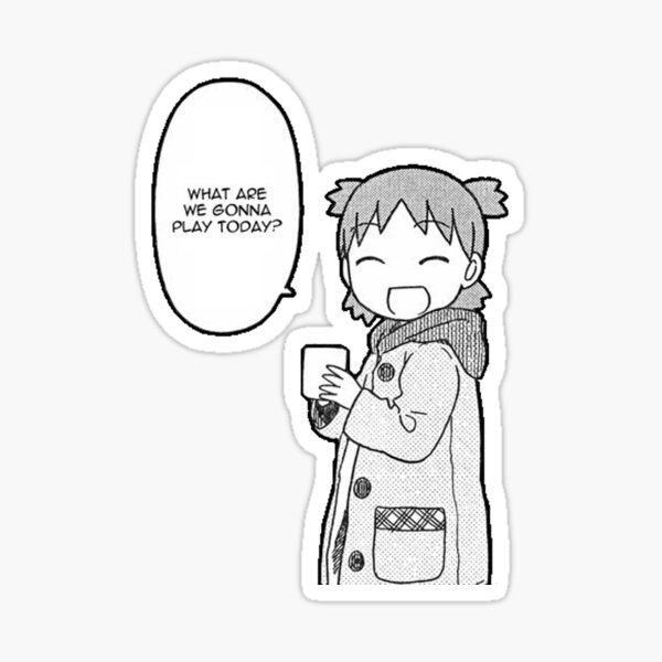 What Are We Gonna Play Today? | Yotsuba Sticker
