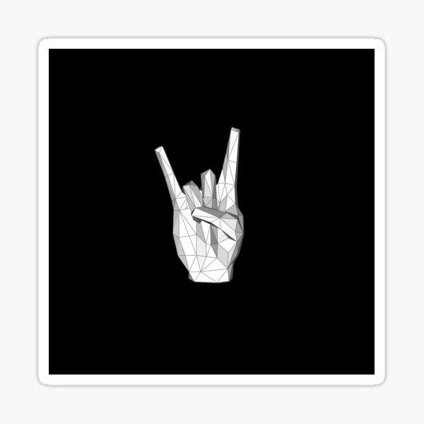 rock on Sticker