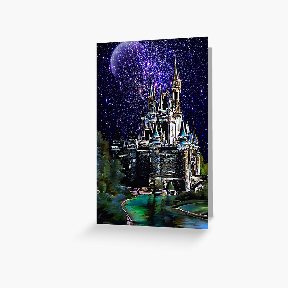 The Magic Castle Ii Art Print By Andy551 Redbubble