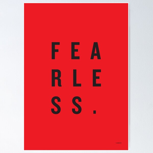FEAR LESS. Poster