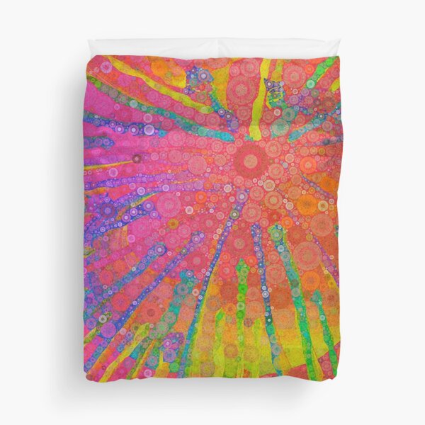Happy Hippy Duvet Cover