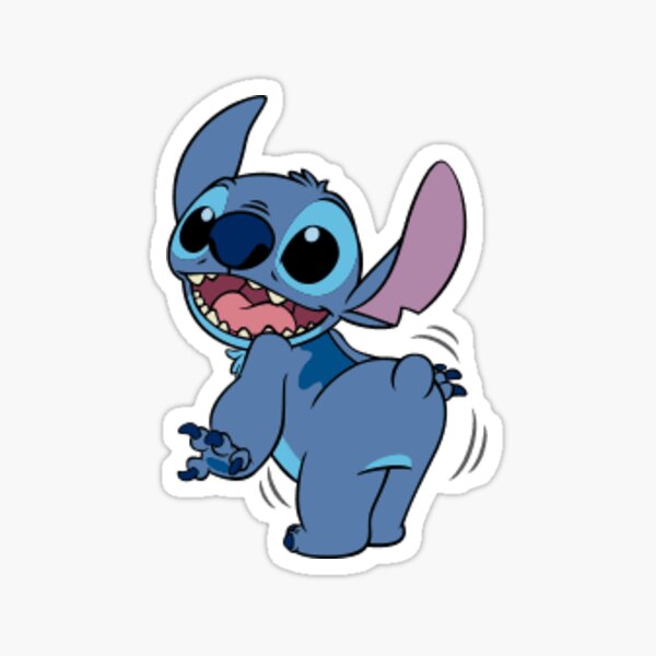 Stitch booty Sticker