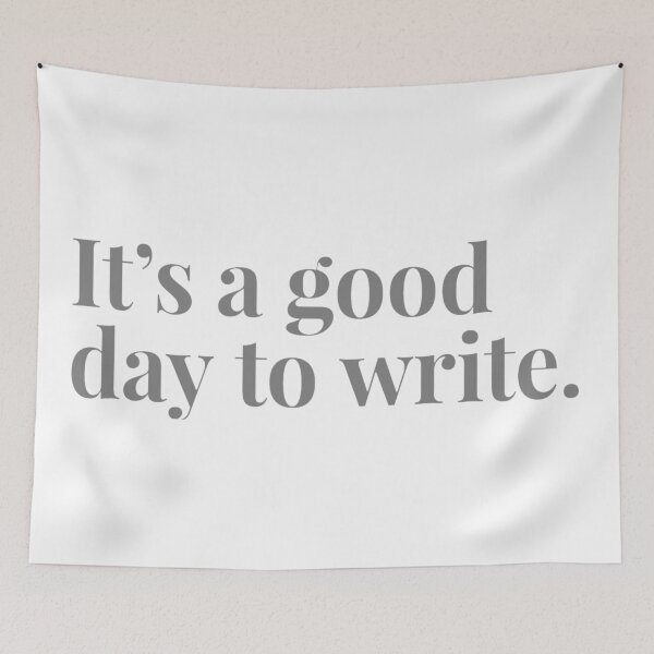 Item preview, good day to write designed and sold by stickersbycare.