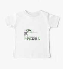 Typography 2.0 Baby Tee