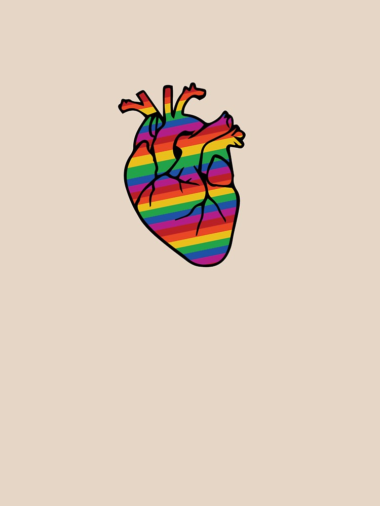 gay pride logo heart san francisco
