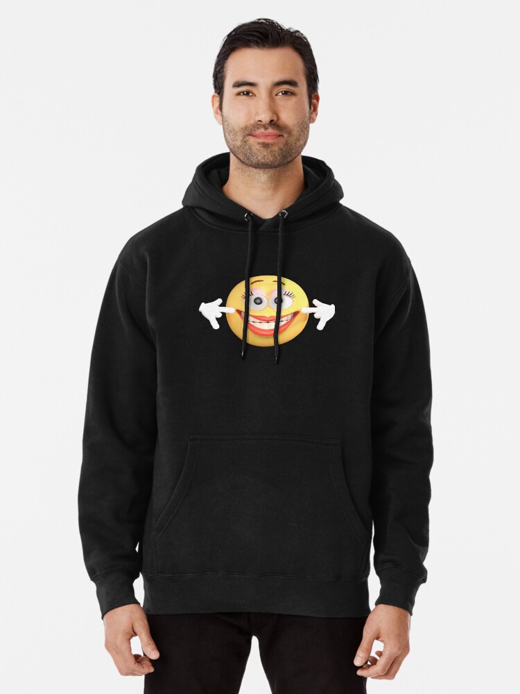 Smile Emoji Yellow Face T-shirts Sticker emoji characters Pullover  Hoodie