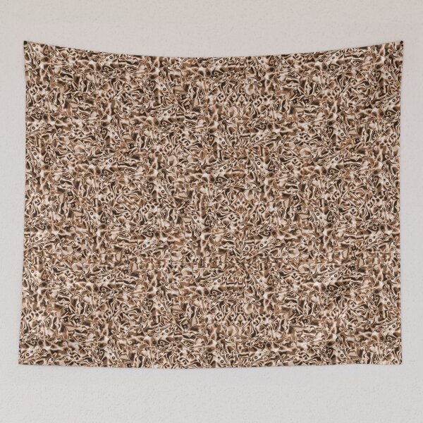Item preview, Flashy coral-like shapes in bronze colors designed and sold by ShapesColors.