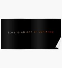 Ungehorsam - Liebe ist ein Akt des Trotzens Poster