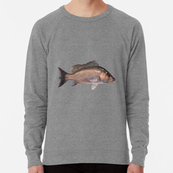 Gray Snapper Lightweight Sweatshirt