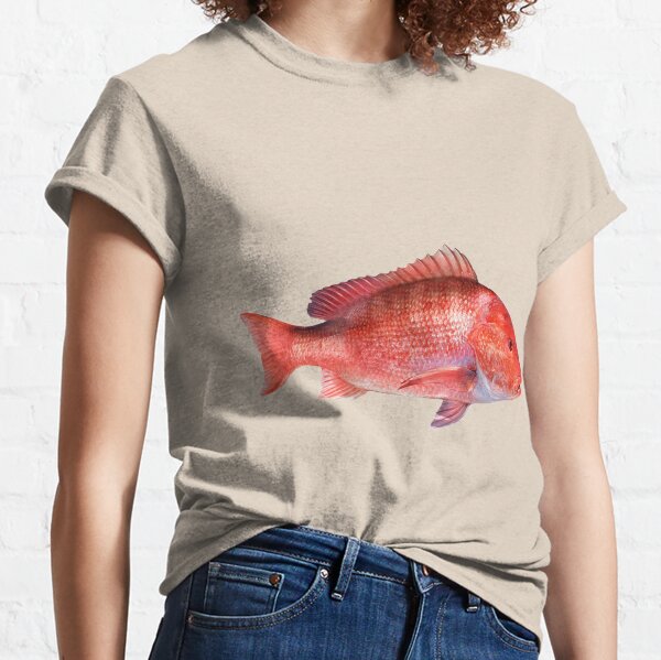 Red Snapper Fisher Fish Catcher Fisherman Fishing Premium T-Shirt