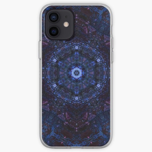 Ajna - kaleidoscopic chakra mandala iPhone Soft Case