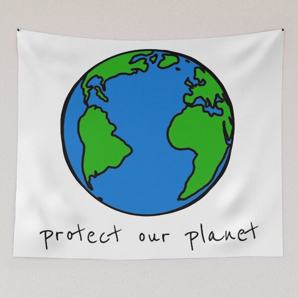 Item preview, Protect Our Planet - Earth Design designed and sold by YellowTeaCups.