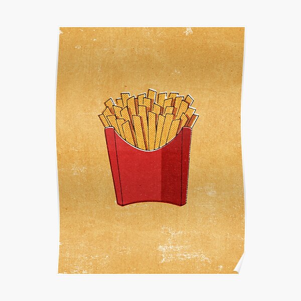 FAST FOOD / Fries Poster